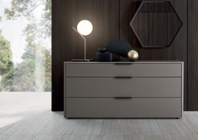 Commode - module de nuit - forme arrondi - bois - laquée - disponible en plusieurs format - personnalisable - tendance
