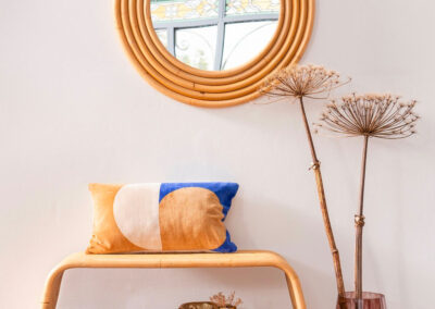 Selection de petit meuble et décoration en rotin